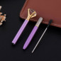 10 pcs Custom Printed bright light pens Personalized pens Diamond wedding gift