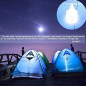 50W LED Camping Light USB Rechargeable Outdoor Tent Lamp Hiking Lantern Lamp