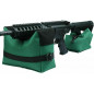 Laspur Tactical Shooting Gun Rest Bench Front Rear Sand Bag Combo Set-Unfilled