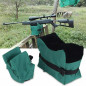 Laspur Tactical Shooting Gun Rest Bench Front Rear Sand Bag Combo Set-Unfilled