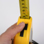 10M 33FEET Retractable Tape Measure Griplock Imperial Metric Measuring Metres