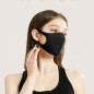 10 pack Face Mask Black Washable polyurethane Reusable Breathable Unisex Masks