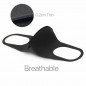 10 pack Face Mask Black Washable polyurethane Reusable Breathable Unisex Masks