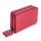 Genuine Leather Wallet Car Key Holder Case Keychain Bag Zipper Credit Card Purse