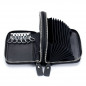 Genuine Leather Wallet Car Key Holder Case Keychain Bag Zipper Credit Card Purse