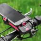 4 in1 Bicycle Bike Phone Bracket USB Charging Rack Holder Headlight Front Light