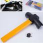 Car Steering Wheel Lock - Strong Heavy Duty Anti-Theft Steering Wheel Lock