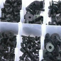 350 pcs Car Pin Rivet Auto Push Trim Clip Bumper Door Panel Retainer Assortment