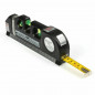 Laser Level Multipurpose Vertical Horizon Measuring Tape Aligner Ruler Cross Lin