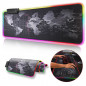 RGB LED Extra Large Soft Gaming Mouse Pad Oversized Glowing 31.5x12''