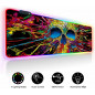 RGB LED Extra Large Soft Gaming Mouse Pad Oversized Glowing 31.5x12''