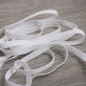 10 yards Elastic Band 1/4" Trim/Spandex/make mask string T181 White 6mm Braided