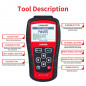 MS509 KW808 OBD2 OBDII EOBD Scanner Car Code Reader Tester Diagnostic