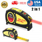 4 In 1 Waterproof Infrared Laser Tape Measure Horizon Vertical Mesuring Tool