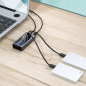 Philips 10 USB 3.0 HUB 48w 10 Ports Powered High Speed Splitter Extender Cable