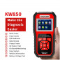 KW850 OBD2 EOBD CAN Auto Diagnostic Scanner Car Fault Code Reader Tester Tool