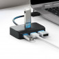 Philips USB 3.0 Multi HUB 4-Port Splitter Expansion Cable Adapter High Speed PC