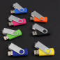 Custom logo compact Lot Swivel USB Flash Drive Memory Stick U Disk Customized