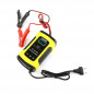 Battery Charger For Car And Motorcycle Repair LCD Lead Acid 12V 6A Pulse Kit