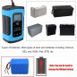 Battery Charger For Car And Motorcycle Repair LCD Lead Acid 12V 6A Pulse Kit