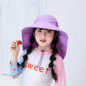 Kids Children Girls Outdoor Sun Hat UV Protection Neck Flap Cover Fishing Cap