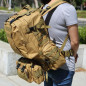 55L Molle Outdoor Military Tactical Bag Camping Hiking Trekking Backpack