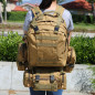 55L Molle Outdoor Military Tactical Bag Camping Hiking Trekking Backpack