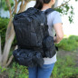 55L Molle Outdoor Military Tactical Bag Camping Hiking Trekking Backpack