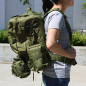 55L Molle Outdoor Military Tactical Bag Camping Hiking Trekking Backpack