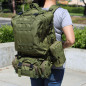 55L Molle Outdoor Military Tactical Bag Camping Hiking Trekking Backpack