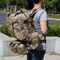 55L Molle Outdoor Military Tactical Bag Camping Hiking Trekking Backpack