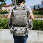 55L Molle Outdoor Military Tactical Bag Camping Hiking Trekking Backpack