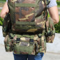 55L Molle Outdoor Military Tactical Bag Camping Hiking Trekking Backpack