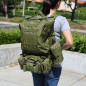 55L Molle Outdoor Military Tactical Bag Camping Hiking Trekking Backpack