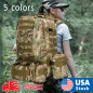 55L Molle Outdoor Military Tactical Bag Camping Hiking Trekking Backpack