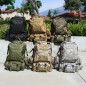 55L Molle Outdoor Military Tactical Bag Camping Hiking Trekking Backpack