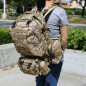 55L Molle Outdoor Military Tactical Bag Camping Hiking Trekking Backpack