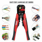 Wire Striper Cutter Stripper Crimper Pliers Adjustable Automatic Terminal Tool