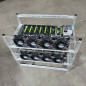 8 GPU/16 GPU  BTC-D37 Motherboard Frame  Miner Mining Rig Kit