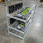 8 GPU/16 GPU  BTC-D37 Motherboard Frame  Miner Mining Rig Kit