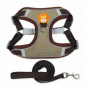 Reflective Dog Vest Harness Leash Collar Set No Pull Adjustable for S-XL