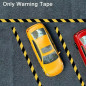 1.9in x 108FT Black Yellow Safety Warning Caution Conspicuity Tape Strip Sticker