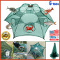 Fishing Bait Trap Crab Net Crawdad Shrimp Cast Dip Cage Fish Minnow Foldable NEW