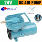 DC Air Pump Aerator Oxygen Inflator 24V 60/130W 140LPM Aquarium Fish Tank Pond