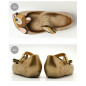 Genuine NEW Mini Melissa Ultragirl Disney Bambi Gold- toddler size 5-12