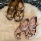 Genuine NEW Mini Melissa Ultragirl Disney Bambi Gold- toddler size 5-12