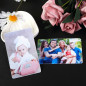 Personalised Father's Day lovers PVC Wallet Keepsake Photo Gift Card for Dad mom