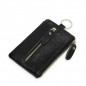 Genuine Leather Car Key Chain Ring Keys Holder Pouch Case Wallet Organizer Bag