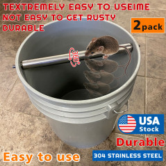 2PCAK Mice Rats Mouse killer Roll Trap log Grasp Bucket Rolling Roller