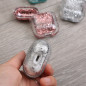 Cute Glitter Quicksand Hard Earphone Case For Apple AirPods1 2 Charging Cover